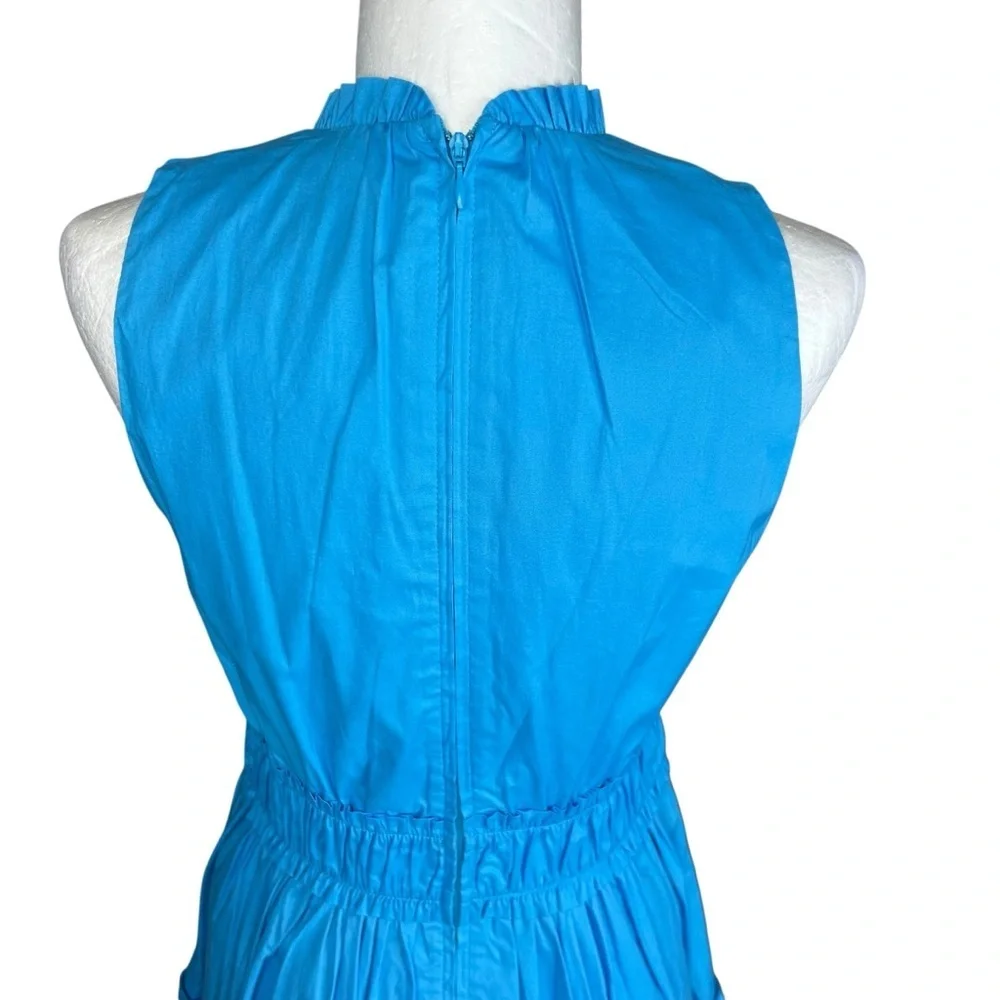 Lilly Pulitzer Tiered Elina Dress 2 Blue Ruffles Dainty Resort Cruise